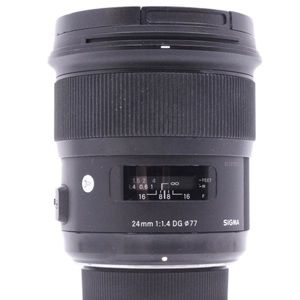Sigma 24mm f1.4 DG HSM Art lens for Nikon